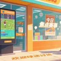 彩票店门口写什么比赛信息更容易吸引顾客?一个简单但有效的方法