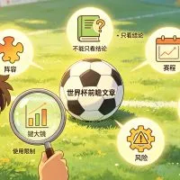 世界杯前瞻文章到底应该怎么看？附前瞻质量评分表