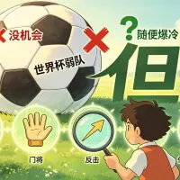 世界杯弱队一定没机会吗？附弱队生存能力评分表