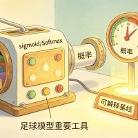 逻辑回归为什么能输出概率？从 sigmoid 到胜平负概率